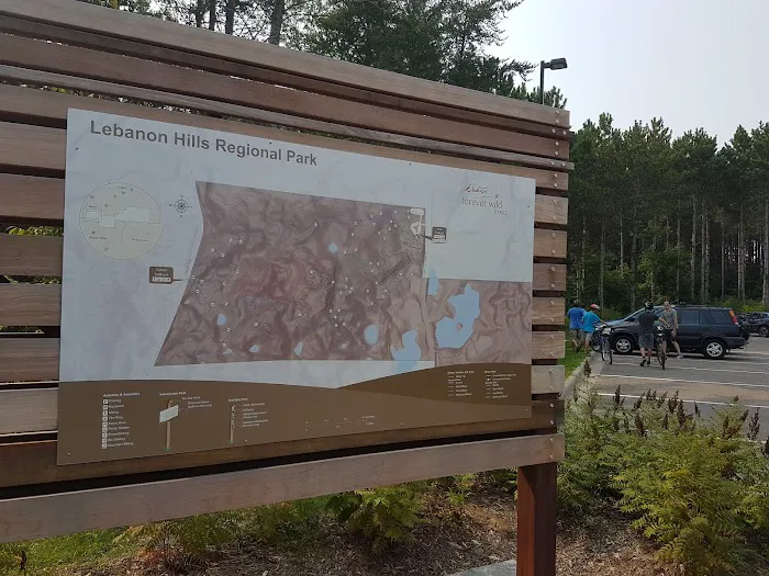 Lebanon Hills Mountain Bike Trail Head Picture 9