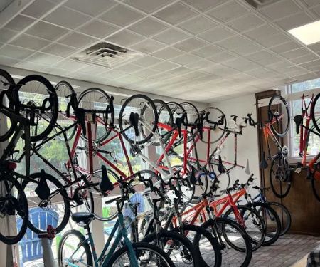 Just Riding Along Bicycle Shop