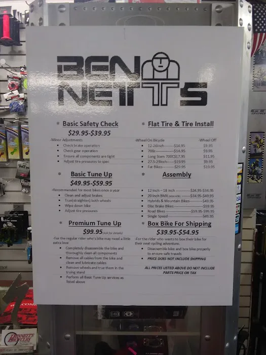 Bennetts Bicycles Inc Picture 8