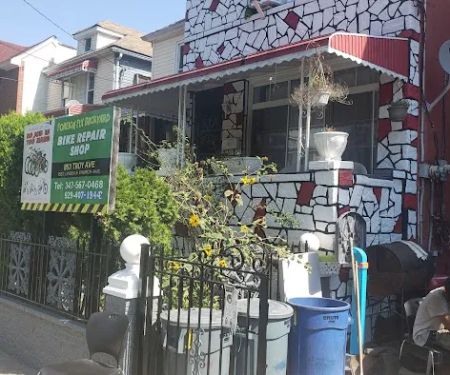 Foreign Fix Backyard Bike Repair Shop