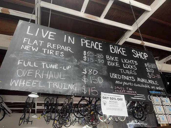 Live In Peace Bike Shop Picture 10