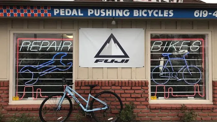 Pedal Pushing Bicycle Shop Picture 1