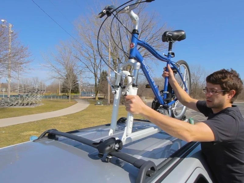 How to Mount a Bike on a Roof Rack Without Scratching Vehicle