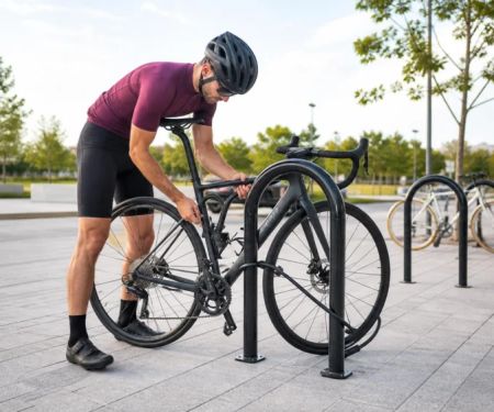 How to Lock a Bicycle and Protect Its Removable Parts