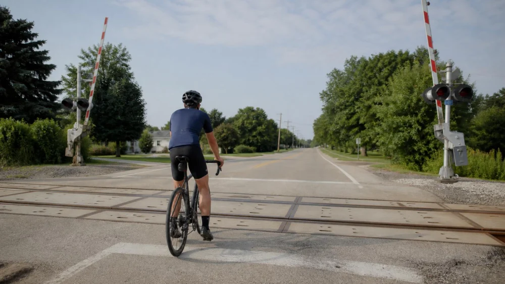 Railroad Crossings by Bike: Slow, Square Up, and Scan