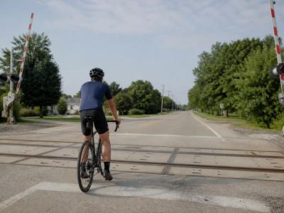Railroad Crossings by Bike: Slow, Square Up, and Scan