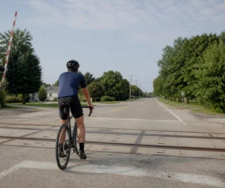 Railroad Crossings by Bike: Slow, Square Up, and Scan