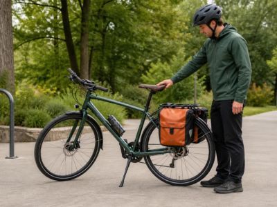 Bicycle Parking: Ground, Lean, and Cargo Stability