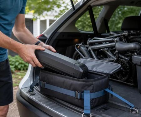 E-Bike Battery Transport: Heat, Damage, and Charging Checks