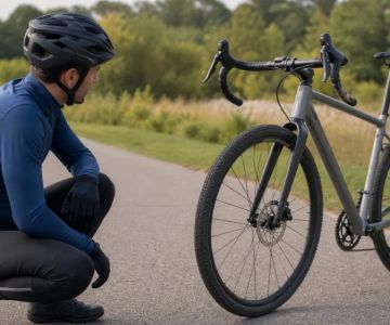 Bike Handlebar Twisted After a Fall: Stop and Check