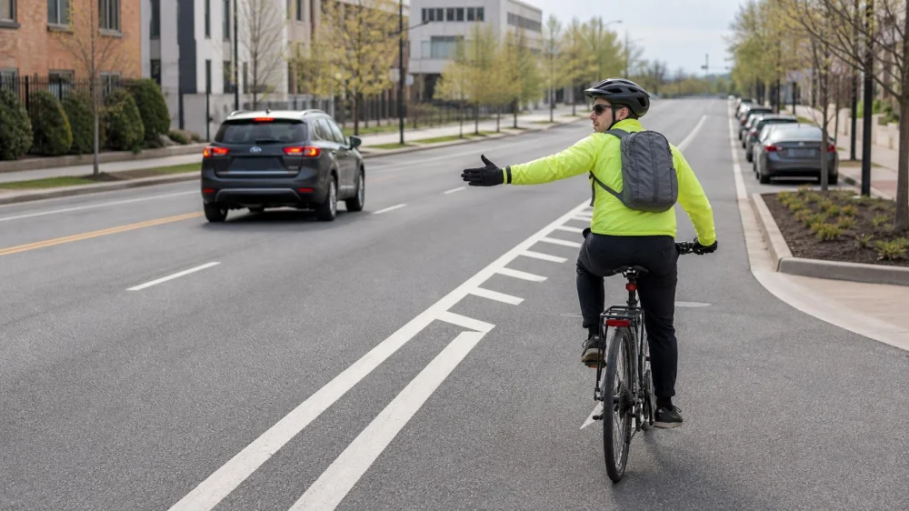 Bike Lane Ends: How to Merge Safely and Stay Visible