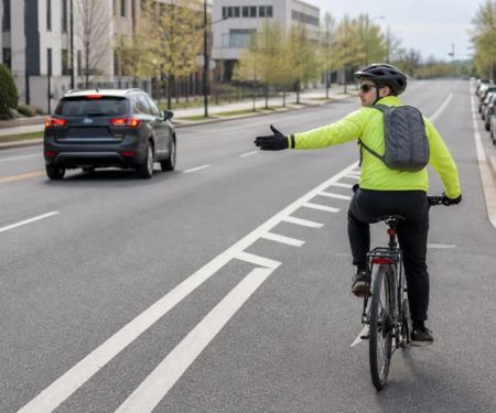 Bike Lane Ends: How to Merge Safely and Stay Visible