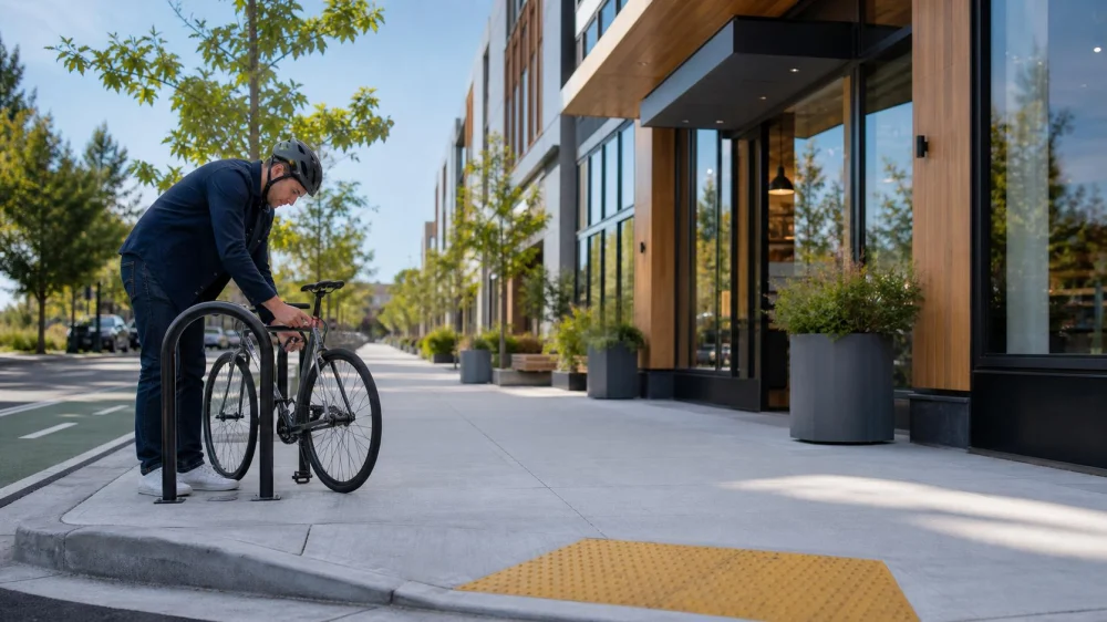 Bike Parking Etiquette: Lock Up Without Blocking Access