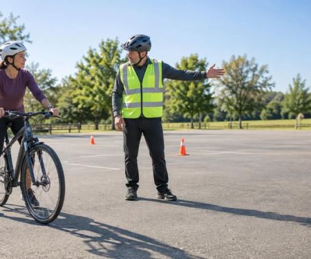 Cycling Class Position: Choose Space for Safe Learning