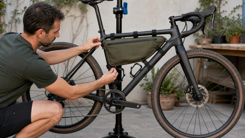 Bike Frame Bags: Check Fit, Strap Rub, and Handling