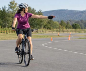 Bicycle Hand Signals: Look, Signal, and Change Position