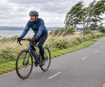 Cycling in Strong Wind: Route, Posture, and Stop Rules