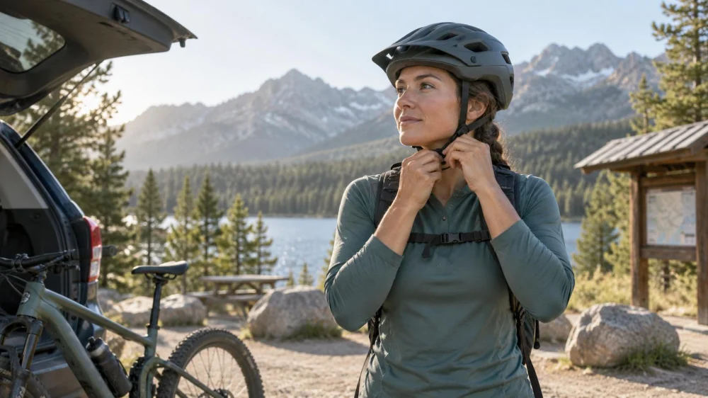 Bike Helmet Fit Check: Position, Straps, and Movement