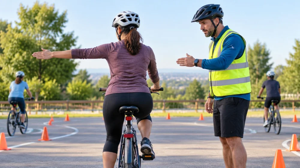 Cycling Hand Signal Practice: Visibility, Timing, and Control